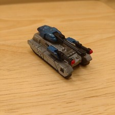 Galoob Micro Machines Puma Militär Panzer Fantasy Fahrzeug blau silber Miniatur