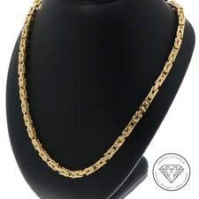 Wert: 3.370,- Königskette 585 / 14 Kt Gold 44 cm XXYY