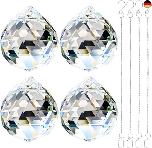 4stücke 50mm kristallkugel - 4stücke,