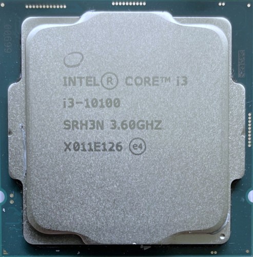 Intel core 10100 cpu - i3-10100,