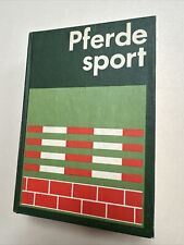 Pferdesport. Ein Handbuch Für Trainer. Übungsleiter. Pferdezüchter Und Aktive