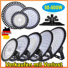 LED Hallenbeleuchtung Industrielampe UFO Hallenstrahler Hallenleuchte Lager IP65