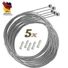 5x Bremszüge 2000 mm 1,6mm