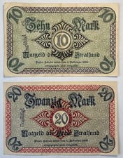 Notgeldscheine/Banknoten Stadt