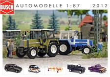 Busch Automodelle-Katalog 2012