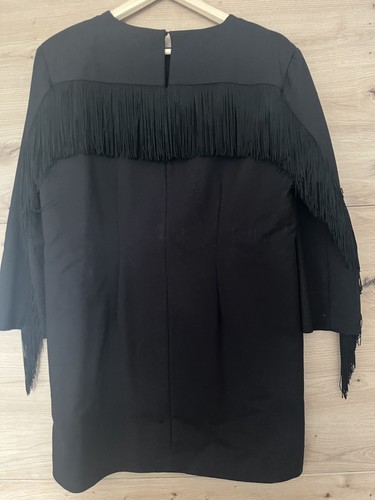 Zara oberteil fransenkleid - zara,