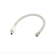 HYDRA Edelstahl-Gasschlauch Gassteckdose 50cm 1/2" Typ: GA 621 DIN 3383 (G881)