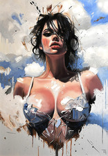 Original Frauenportrait