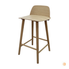 Muuto Nerd Barhocker Sitzhocker Barstuhl Eiche Holzhocker SIEHE TEXT/FOTO