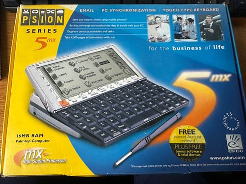 Psion series 5mx - 5mx, handheld
