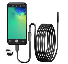 7M USB Endoskop Kamera für Android Handy PC 5,5mm LED HD Inspektion Wasserdicht
