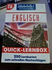 Englisch Quick- Lernbox von Schülerhilfe für die 5-10 Klasse 