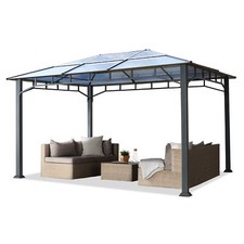 3x4 m Gartenpavillon Alu