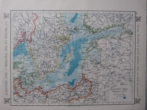 1912 karten baltische - 1912,