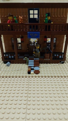 Lego western saloon moc mit - western,