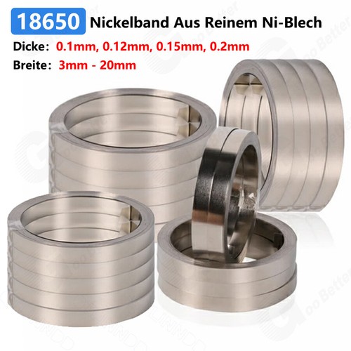 Nickelband aus reinem blech - nickelband, ni-blech