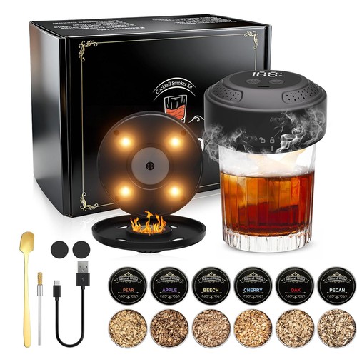 Cocktail smoker kit - kit,, whiskey