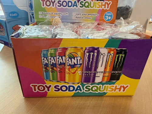 Toy soda squishy - toy,