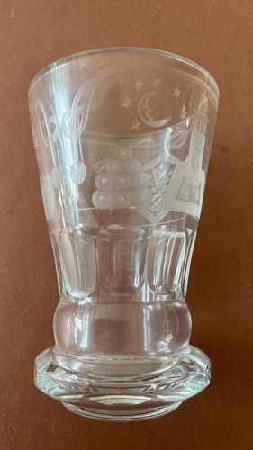 Alt glas becher pokal - becher,