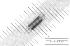 Zug-Feder 1mm Haken Öse