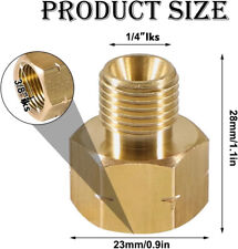 Übergang 3/8" lks x 1/4"lks