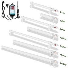 Gewächshausheizung 55W-240W Thermostat Temperaturregler Stabheizung Elektrische