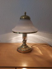 Stilvolle Tischleuchte Messing Tischlampe vintage alt retro
