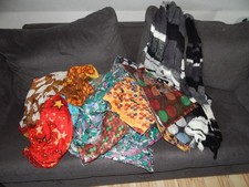 26 Tücher + 2 Schals  Flohmarkt Ware Flohmarktware Konvolut Artikel  neu Neuware