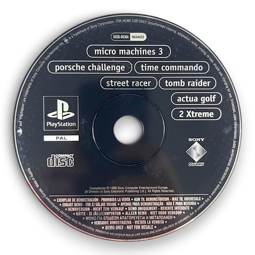 Ps1 demo disc micro - ps1,