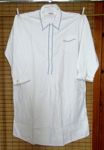 Weisses nachthemd nachtkleid - nachthemd,