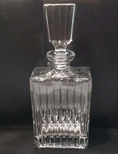 Mikasa Park Lane Bleikristall Whiskey Decanter mit Stopfen Barware