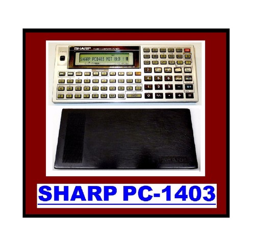 Klassik pocketcomputer sharp - klassik,
