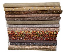 Brauner Baumwollstoff