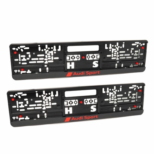 Audi sport kennzeichenhalter - audi,