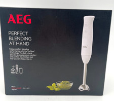 AEG Stabmixer weiß DELI 4 HB4-1-6CW Set Restposten Neu