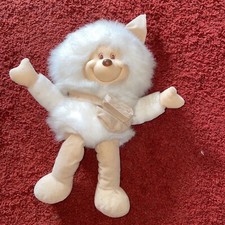 STERNWICHTEL  weiß Sternenwicht Gummigesicht Puppe Plüsch 44cm Deichmann Rarität