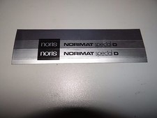 Typenschild für Noris Norimat
