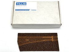 Tillig Elitegleis 86332 Gleisbettung Styrostone für EW2 links (dunkel-braun) TT