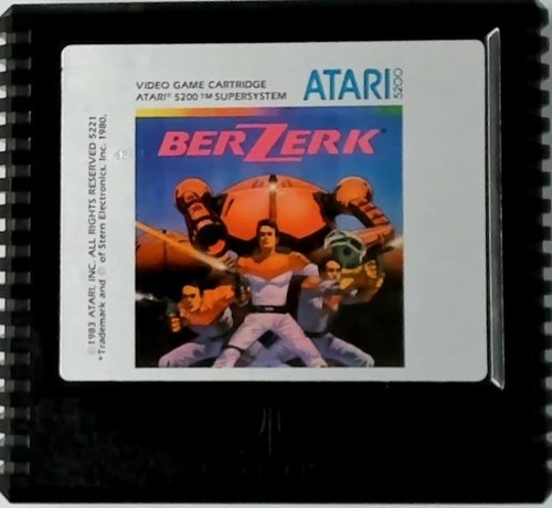 Berzerk atari 5200 - -, nur