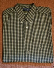 Seidensticker Splendesto Langarm Hemd KW 41 Grün Beige