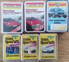Kleines Konvolut von 6 Mini-Quartetten