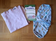 Original Swaddle Me Pucksack 3,2-6,4kg Gr. S 0-3 Monate Puckdecke TupTam Dinos