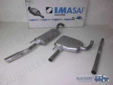 Imasaf Auspuff Set ab Kat für VW Passat 35i+Variant 1.8 1988-1993 | Rohr+MSD+ESD