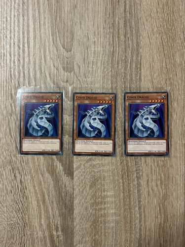 Yugioh cyber drache set - yugioh!,