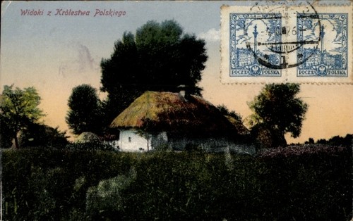 Polen bauernhaus 5114596 - ak,