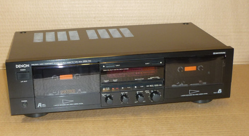 Denon drw 750 stereo double - drw-750,