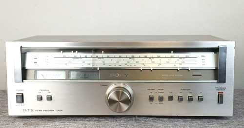 Sony 313l hifi tuner - sony, silber