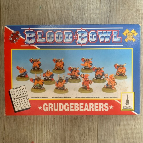 Warhammer blood bowl dwarf - blood,