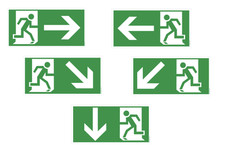 Rettungsweg Notausgang