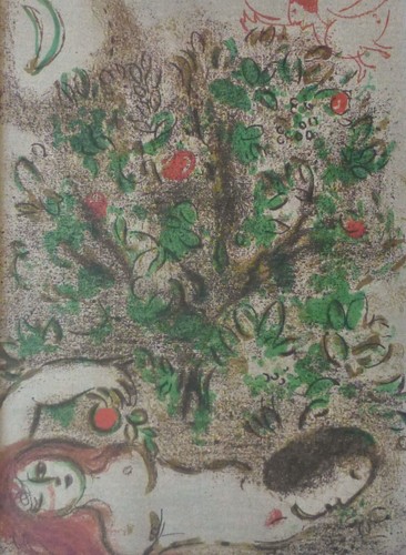 Marc chagall bibel paradies - chagall,